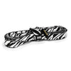 Zebra Print Shoelace Belt