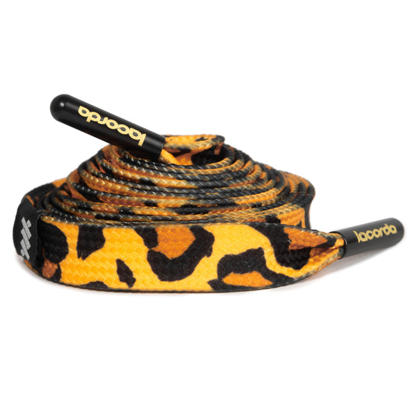 Leopard Print Shoelace Belt