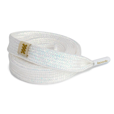 White Pearl Shoelace Belt