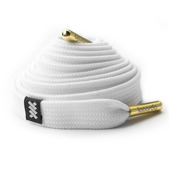 White Shoelace Belt