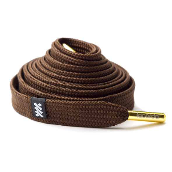 Brown Shoelace Belt