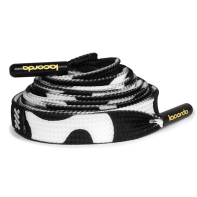 Cow Print Shoelace Belt