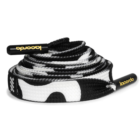 Cow Print Shoelace Belt