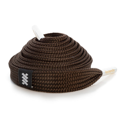 Brown Shoelace Belt
