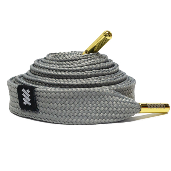 Gray Shoelace Belt